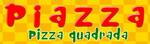 Logotipo Pizza Quadrada