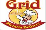 Logotipo Grid Pizzaria e Hamburgueria