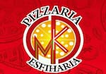Logotipo Mk Pizzaria e Esfiharia
