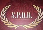Logotipo Pizzaria Spqr