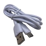Cabo de Dados Rapido Usb Tipo C Branco 1m Kaidi