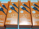 Cabo de Dados Rapido Usb Tipo C preto 1m Kaidi