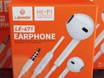 Fone de Ouvido C/ Microfone Lehmox cor branco Le-471