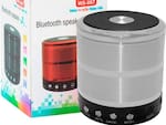 Alto-falante Altomex Caixa Som Mini Speaker Ws-887 Bluetooth cor prata