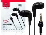 Fone de Ouvido com Microfone Intra-Auricular P2 Stéreo Ka 733 Kapbom cor Preto