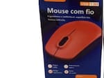 Mouse Com Fio Inova Usb Pc / Notebook / Computador Mou-20056cor vermelho