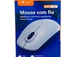 Mouse Com Fio Inova Usb Pc / Notebook / Computador Mou-20056 cor cinza