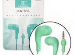 Fone de Ouvido Auricular Colorido Kapbom - Ka-835 cor verde