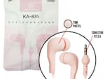 Fone de Ouvido Auricular Colorido Kapbom - Ka-835 cor rosa