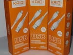 Cabo de Dados Rapido Usb Kaidi para micro Kd-23m cor branco