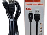 Cabos  de dados Usb iphone/I6/Ios lehmox cor preto Le-2010