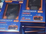 Carregador Celular Inova 3.1a 2usb Android I6/Iphone com cabo Car3160a Preto