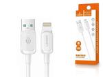 Cabo Lightning Usb 4.8a 1 Metro Lehmox - Le-2022-Ios cor Branco