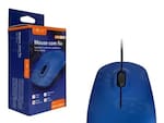 Mouse Com Fio Inova Usb Pc / Notebook / Computador Mou-20056 cor Azul