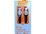 Cabo De Dados Kaidi 30w um lado Lightning um lado Tipo C