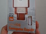 Carregador Rápido 2 Usb 3.1a Com Cabo Micro-usb V8  Hmaston