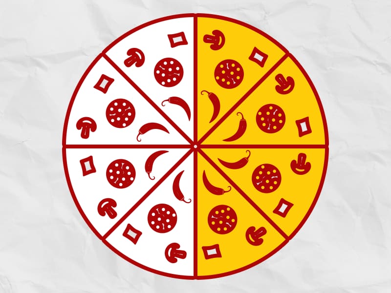 Pizza Grande até 2 Sabores - Apenas Doce