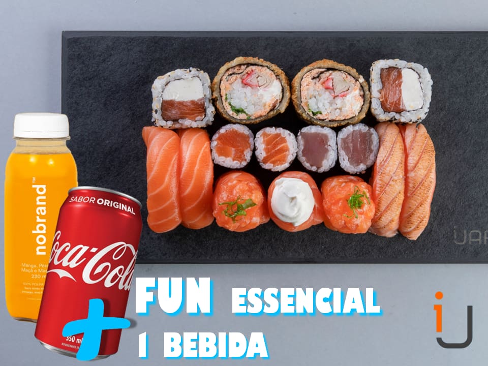 | Fun Essencial . 15 peças + 1 Bebida |