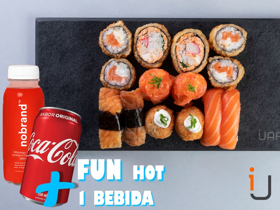 | Fun Hot . 14 peças + 1 Bebida |