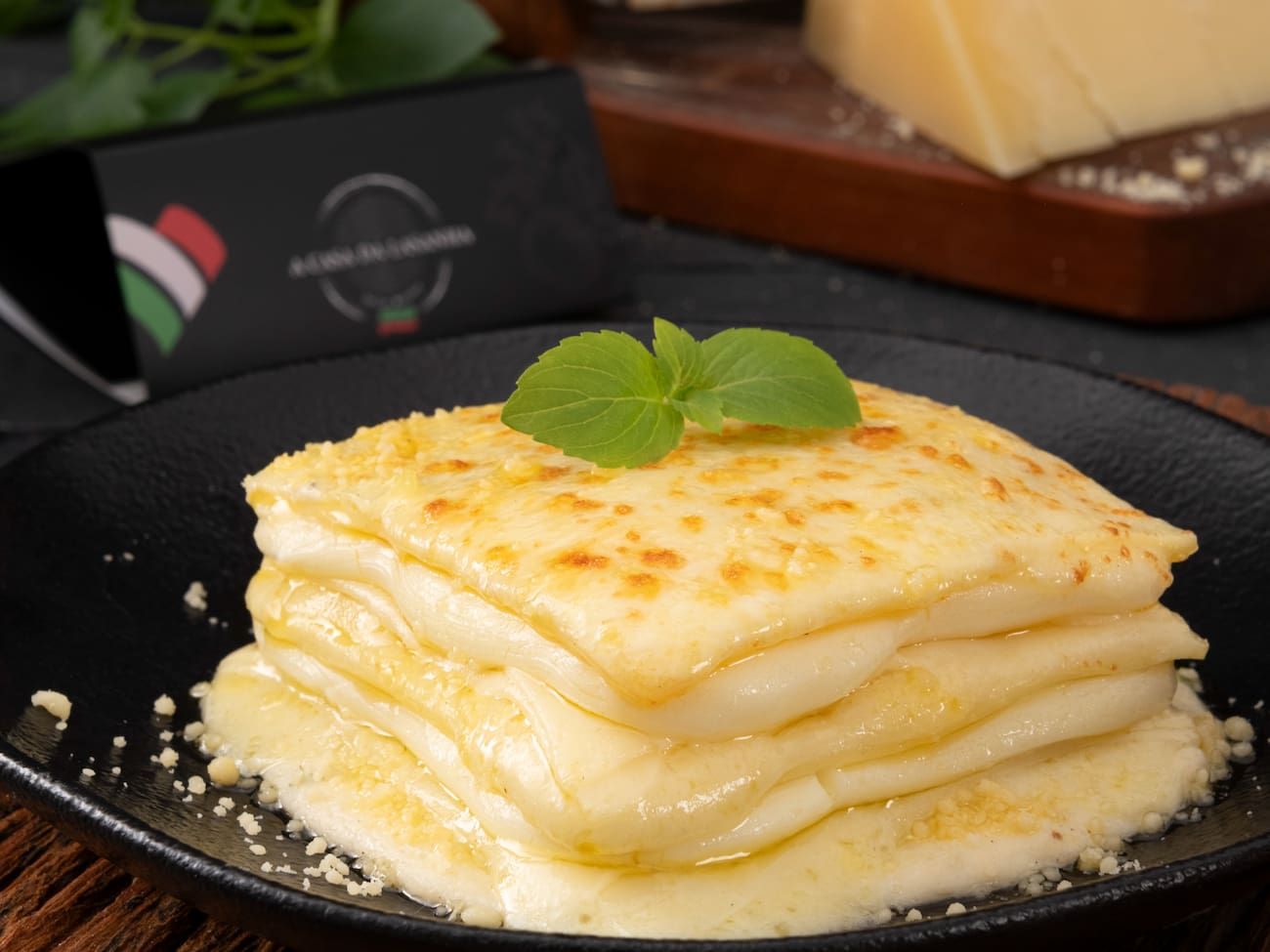 Lasanha 4 Queijos - Massa Fresca