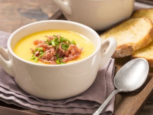 Caldo de mandioquinha