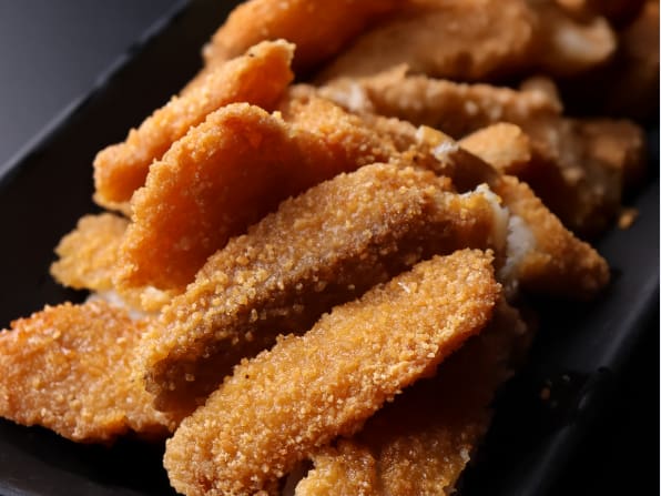 Tilápia empanada