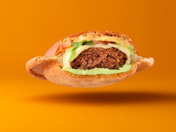 Pão com bolinho Ufo Salada