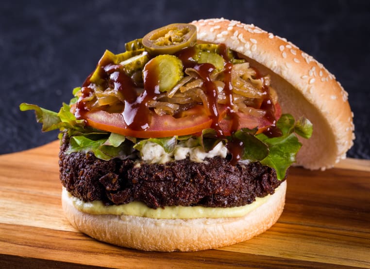 Helio Gracie Vegan Burger