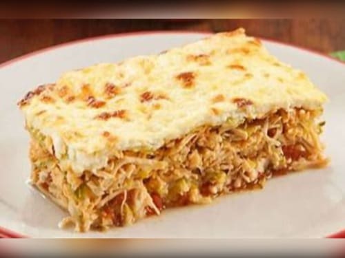 Lasanha  Frango C/ Requeijão