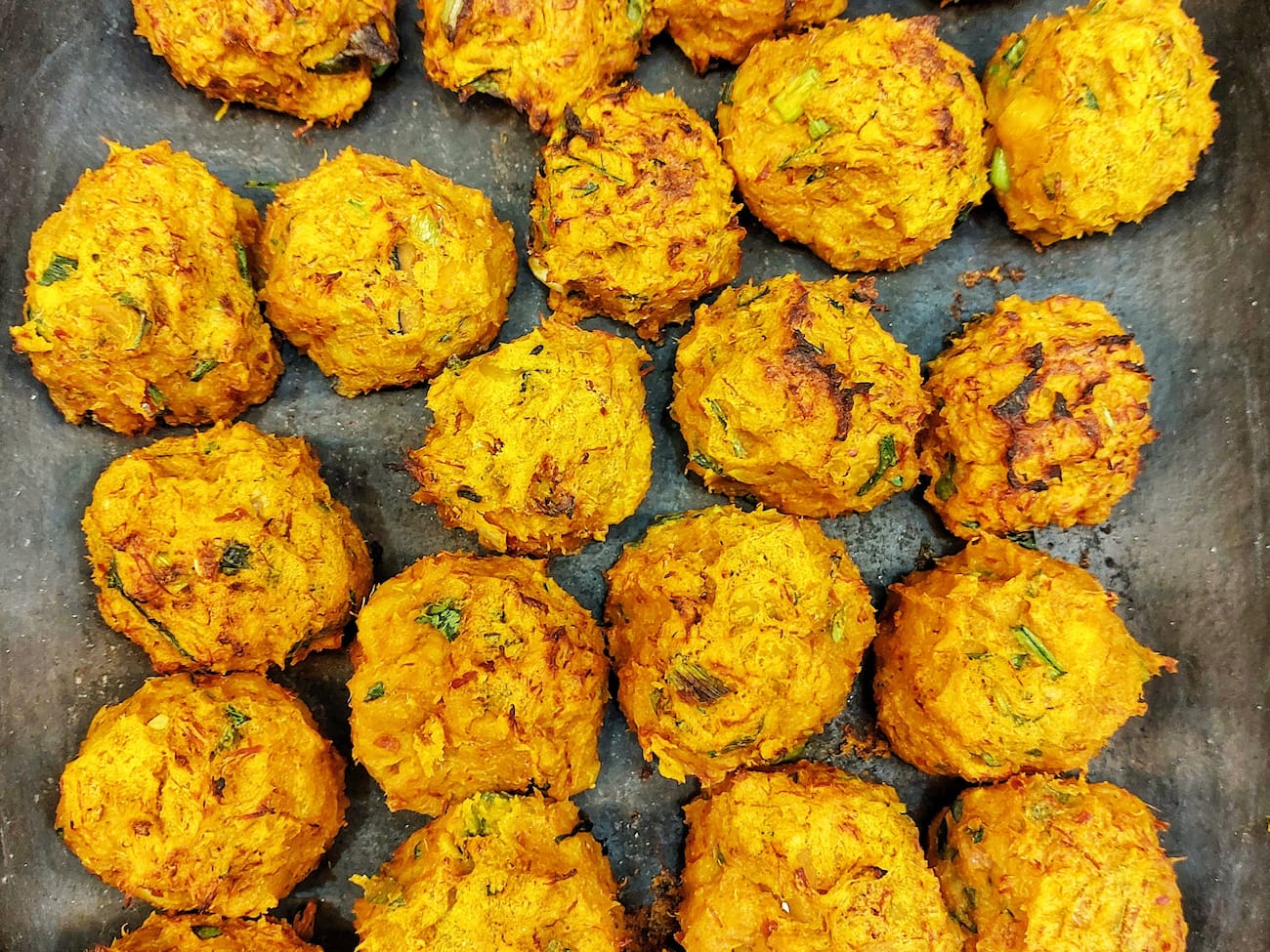 Bolinhos de Abóbora com Carne Seca