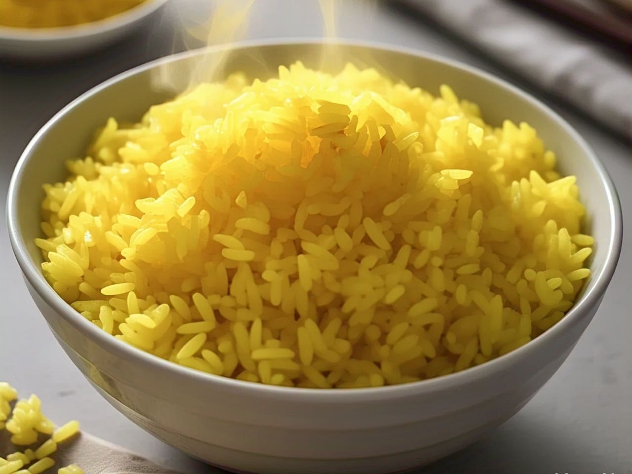 Arroz Branco com Curry