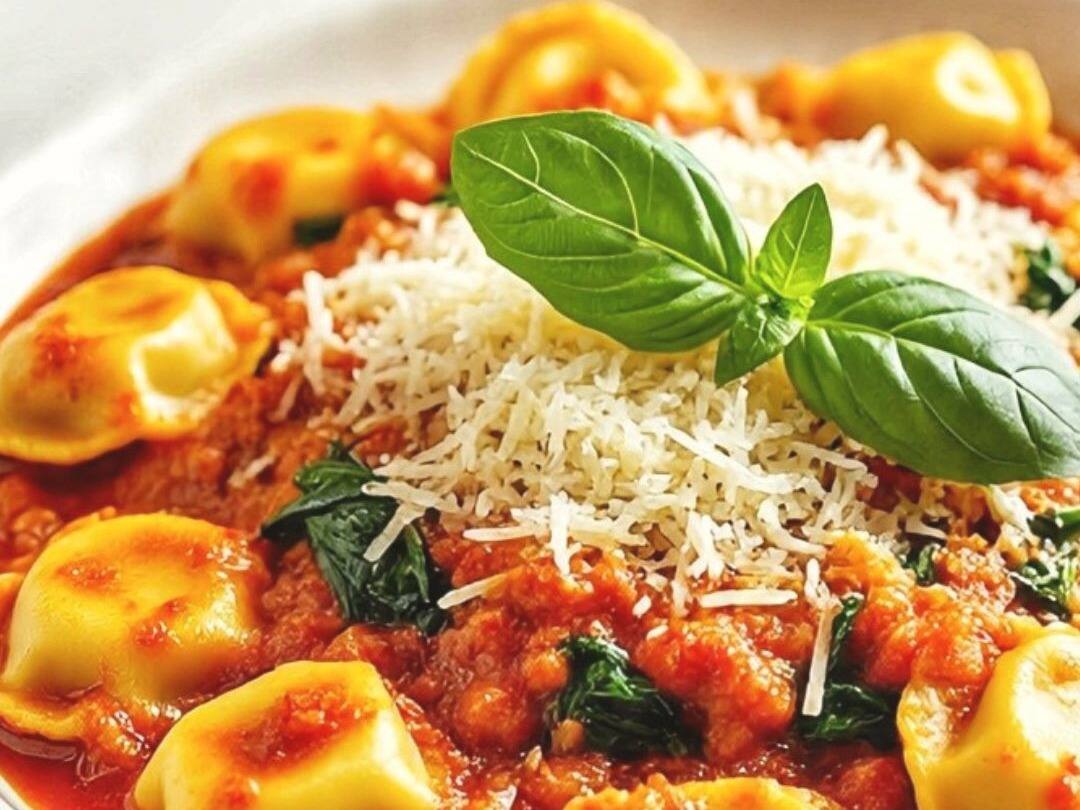 Ravioli de Palmito com Mussarela