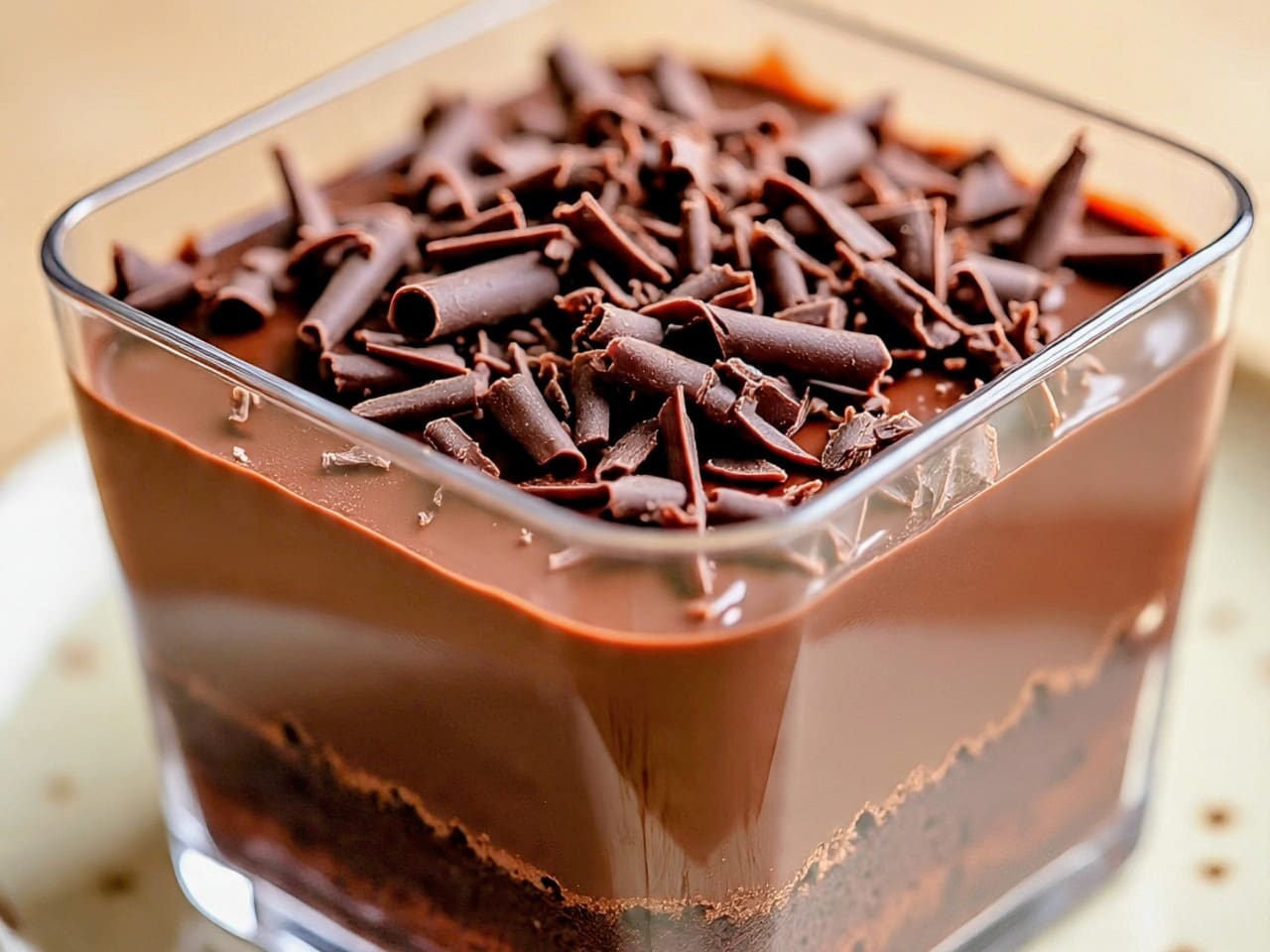 Bolo Gelado no Pote | Chocolate