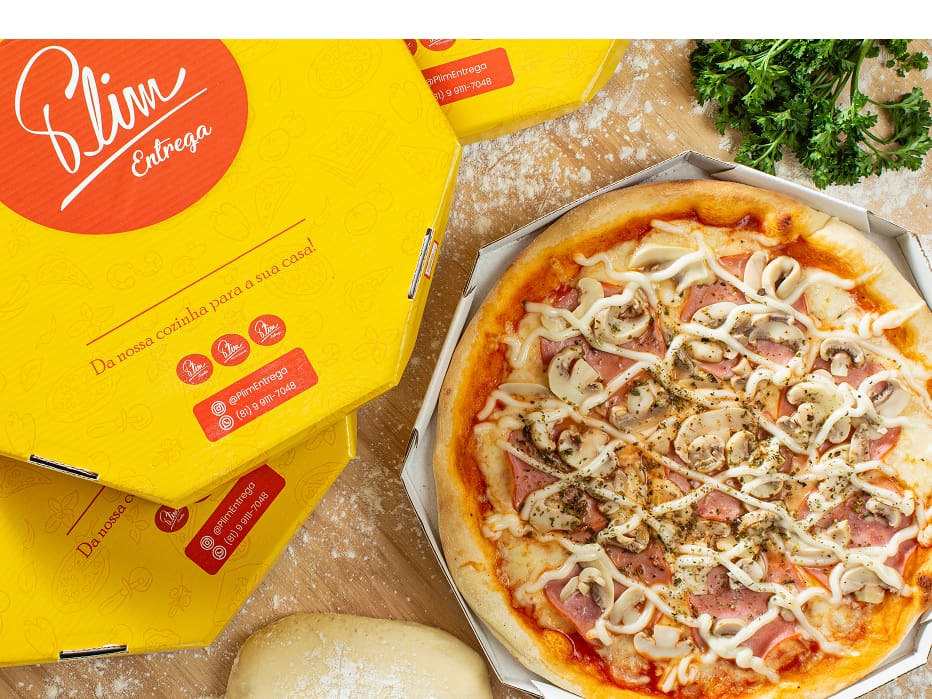 Pizza Média - 30cm - (01 ou 02 Sabores)