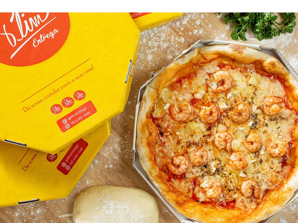 Pizza Grande - 35cm - (01 ou 02 Sabores)