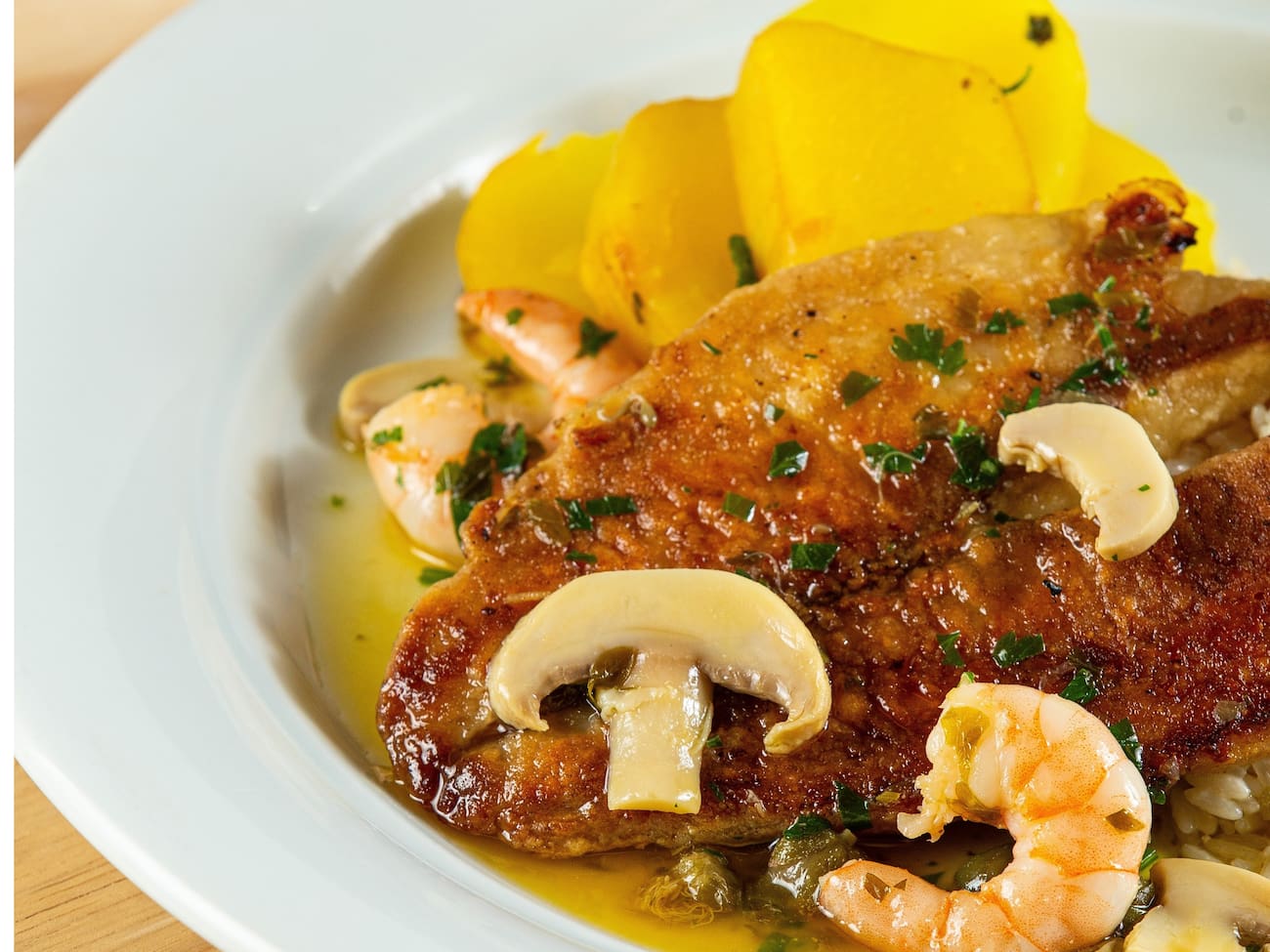 Tilápia à Belle Meuniere