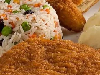 Frango a Cubana (Serve bem uma Pessoa)