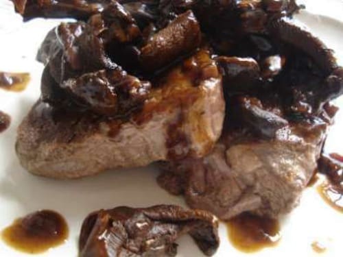 Filé ao Funghi (Serve muito bem uma pessoa)