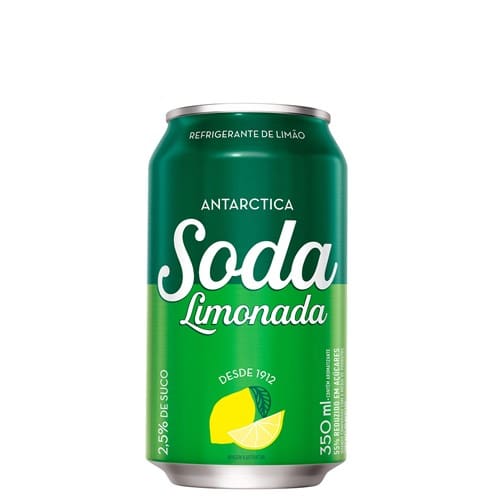 Refriegerante Soda Limonada Antarctica 350ml