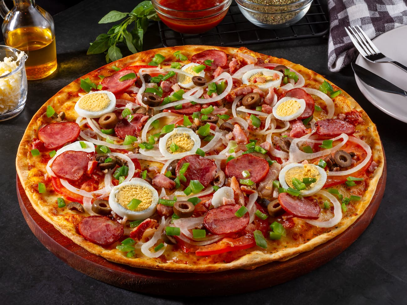 Pizza Portuguesa ( 10 Fatias )