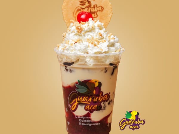 Copo Brownie Frutas Vermelhas