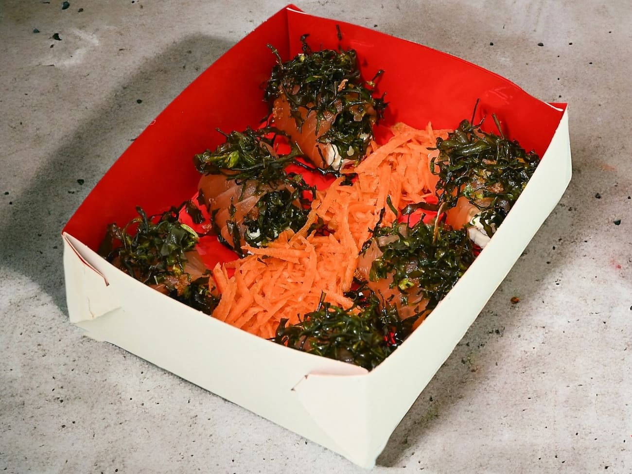 Crispy de Salmão - 6 unidades