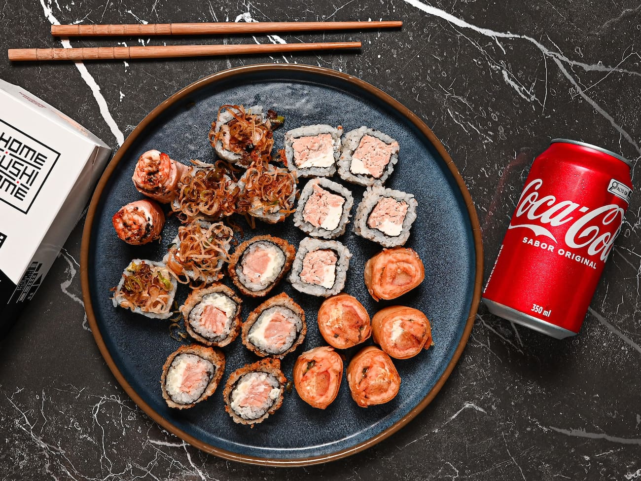 Combinado Hot & Crispy (22 peças) + Refrigerante 350 ml