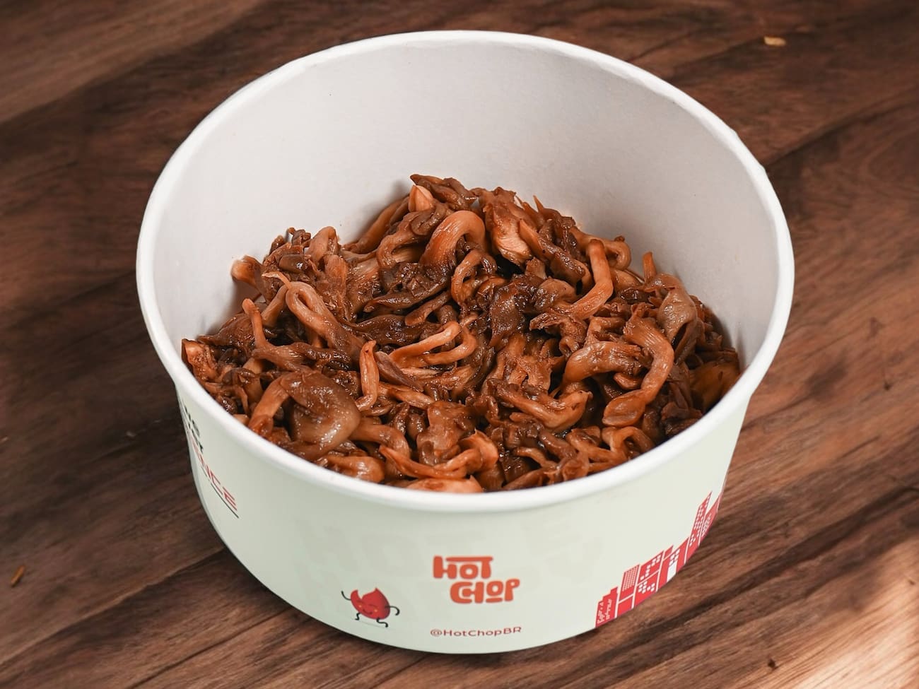 Shimeji na manteiga e shoyu