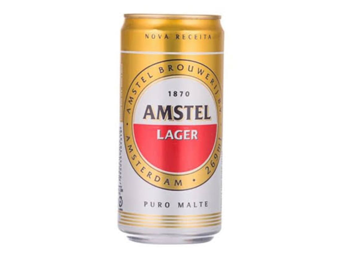 Cerveja Amstel Lata 269ml Unidade Fininha Gelada
