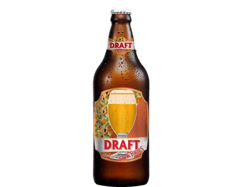 Chopp Draft Pessego 600ml Unidade Gelada