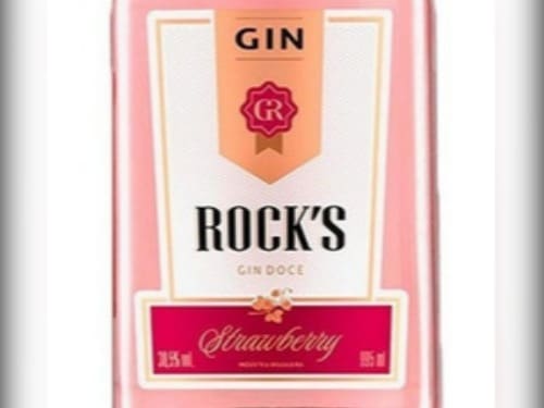 Gin Rock's Strawberry 995ml Unidade