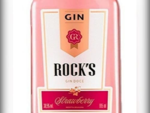 Combo Gin Rockrs Strawberry 995ml Com Energético Baly Gelada