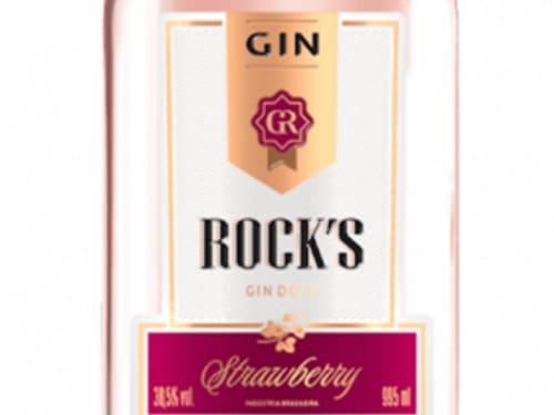 Combo Gin Rockrs Strawberry 995ml Com Energético Red Bull Gelada
