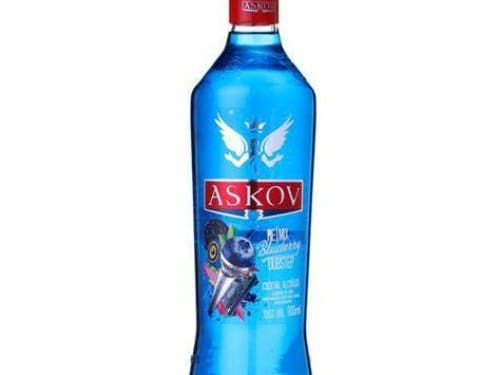 Vodka Askov 900ml Sabor Blue Unidade